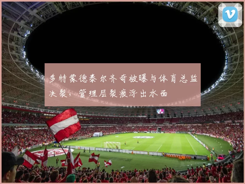 多特蒙德泰尔齐奇被曝与体育总监决裂，管理层裂痕浮出水面